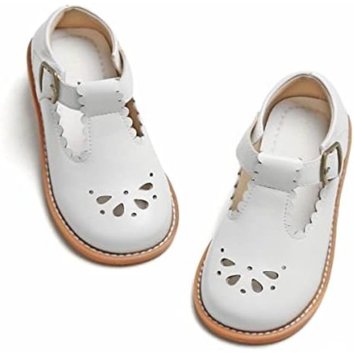 Toddler Girl Mary Jane Dress Shoes-Little Girl School Uniform Shoes for Wedding Party