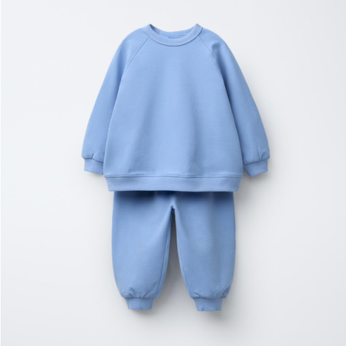 SWEATSHIRT AND JOGGER PANTS MATCHING SET - Blue | ZARA United States