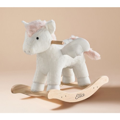 Pegasus Plush Nursery Rocker