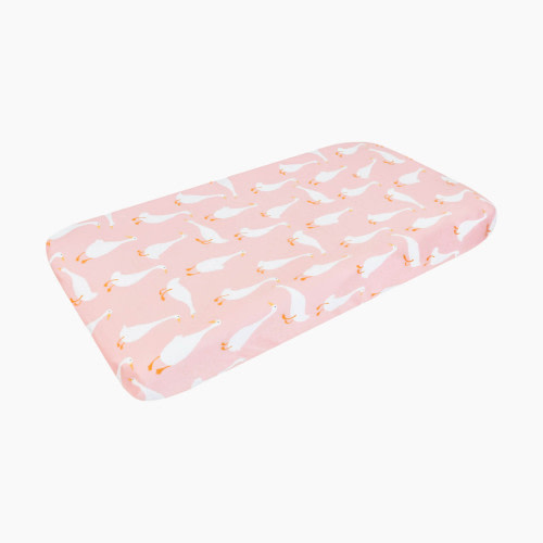 Copper Pearl Printed Premium Knit Diaper Changing Pad Cover - Goosie
