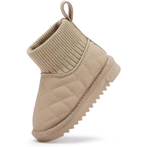 BMCiTYBM Girls Boys Snow Boots Warm Winter Fur Lined Baby Shoes (Infant/Toddler/Little Kid)