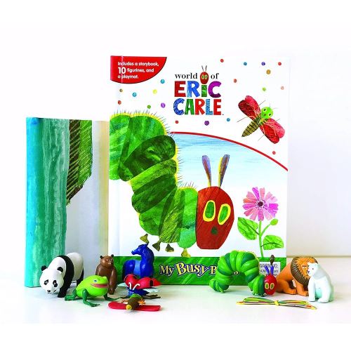 Phidal - Eric Carle My Busy Book -10 Figurines and a Playmat