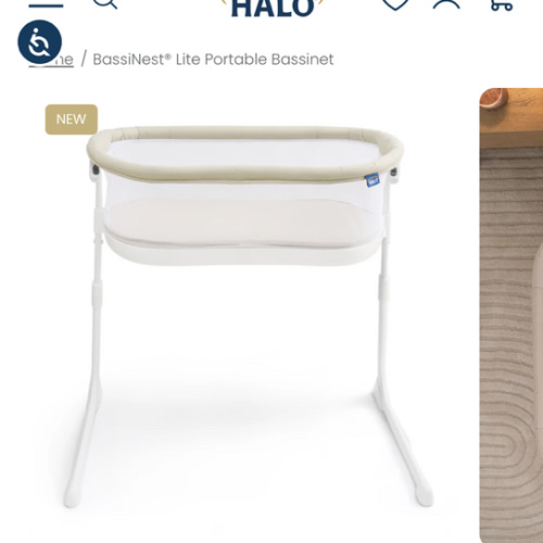 HALO BassiNest® Lite™ Portable Bassinet