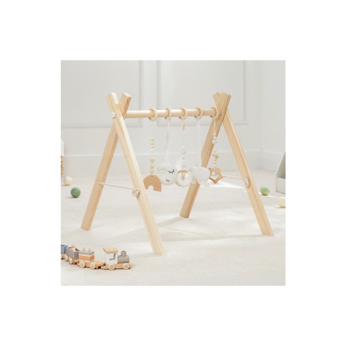 Wooden Baby Play Gym Set