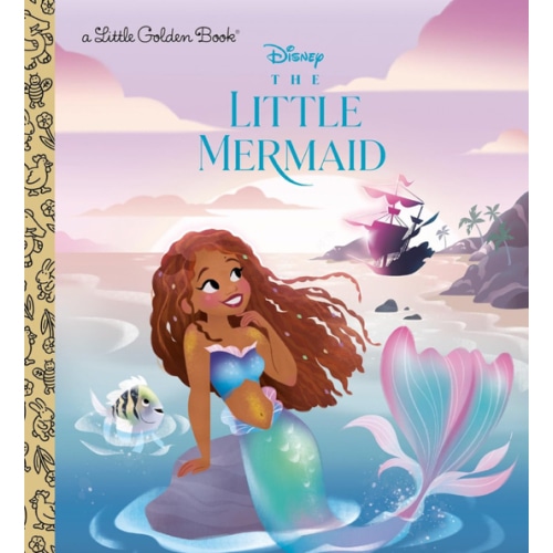 The Little Mermaid (Disney The Little Mermaid) (Little Golden Book): Evans, Lois, Whitaker, Tara Nicole: 9780736443616: Amazon.com: Books
