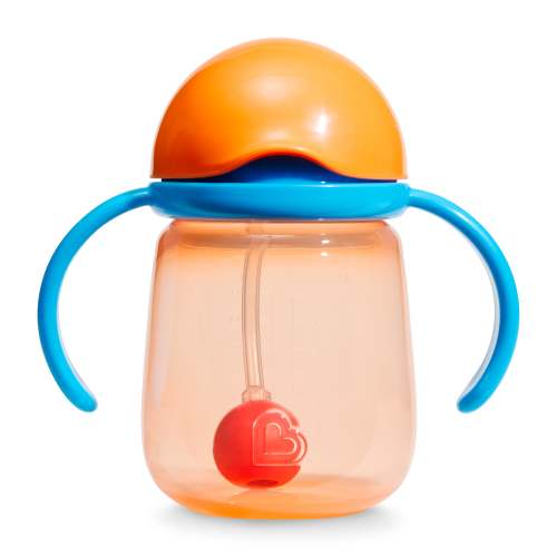 Munchkin Any Angle™ Weighted Straw Cup - 7 Ounce / 1 Pack / Orange