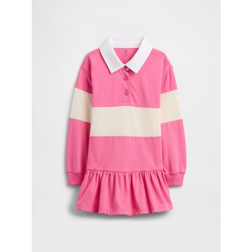 babyGap Relaxed Colorblock Rugby Dress | Gap Factory