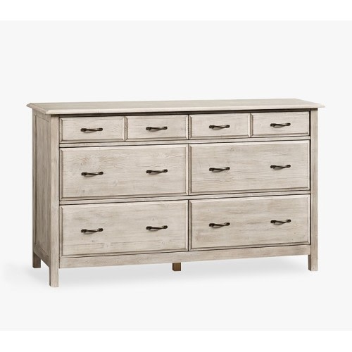 Rory Extra Wide Dresser - Weathered White