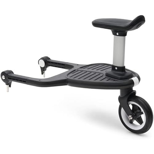 Bugaboo Butterfly Comfort Wheeled Board +, Compatible with Bugaboo Butterfly Pushchair, Buggy Board with Removable Seat for Toddlers, Sit and Stand Option and Flexible Board Position