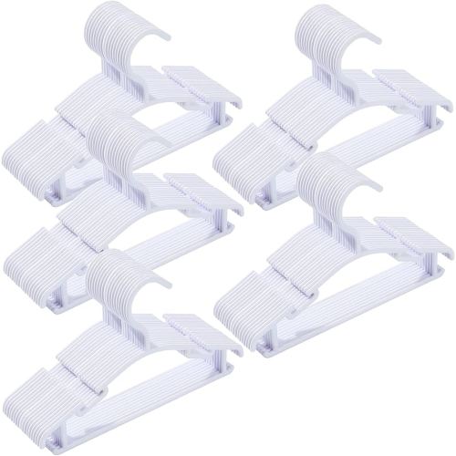 Amazon.com: Baby Clothes Hangers,100 Pack White Kids Plastic Hangers for Closet,Toddler,Infant,Child,Newborn's Coat Hangers Ideal for Laundry and Nursery's Everyday Standard Use : Home & Kitchen