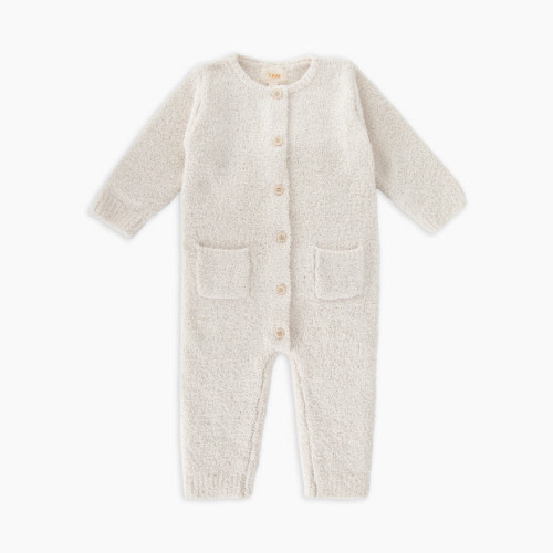 Long Sleeved Romper - Ecru