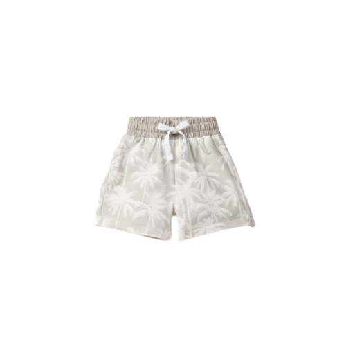 Palm Print Short - Frost