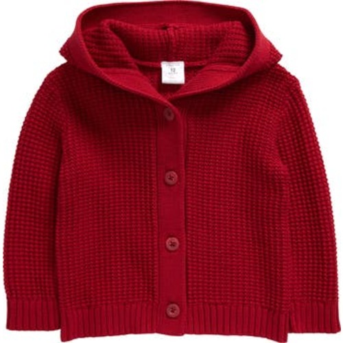 Core Hooded Cotton Cardigan, 3M