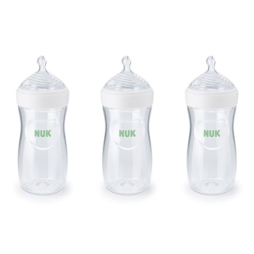 NUK Simply Natural 9 oz. Bottle with SafeTemp 3-Pack