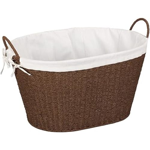 Paper Rope Laundry Basket