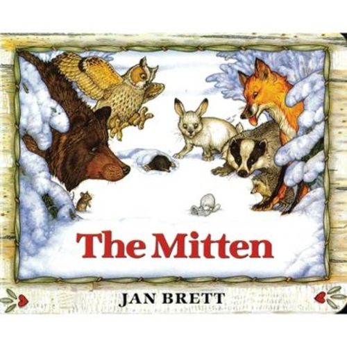 The Mitten by Jan Brett (Board Book)