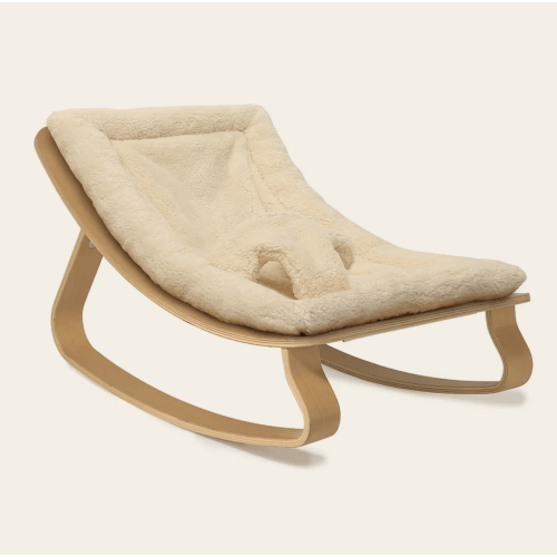 LEVO Baby Rocker in natural wood – Charlie Crane Paris