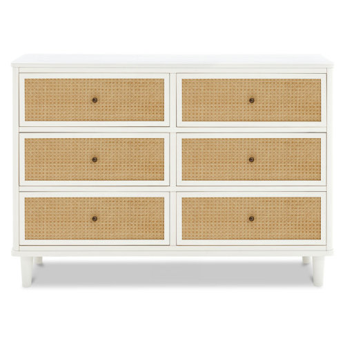 Namesake Marin with Cane 6 Drawer Dresser & Reviews | Perigold