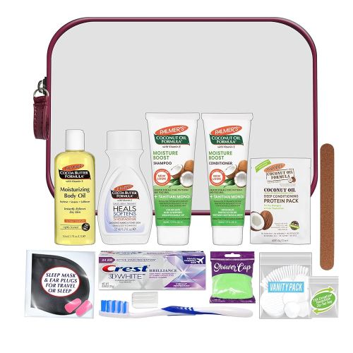 Convenience Kits International Women's 15 Pc Kit Featuring: Palmer's Hair, Face & Body Travel-size Products