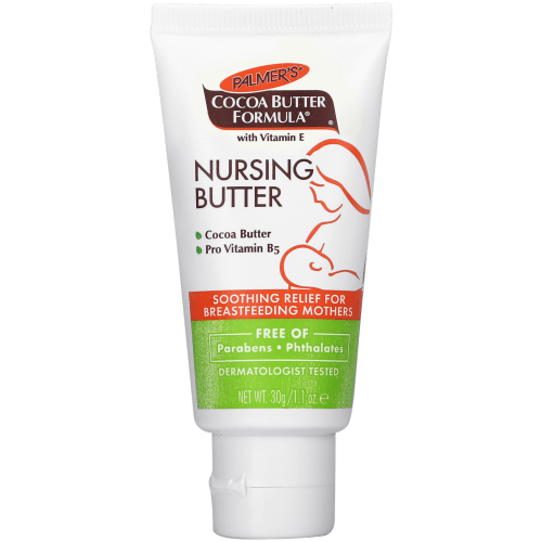 Palmer's Cocoa Butter Formula Nipple Cream Lotion for Breastfeeding Women, 1.1 oz