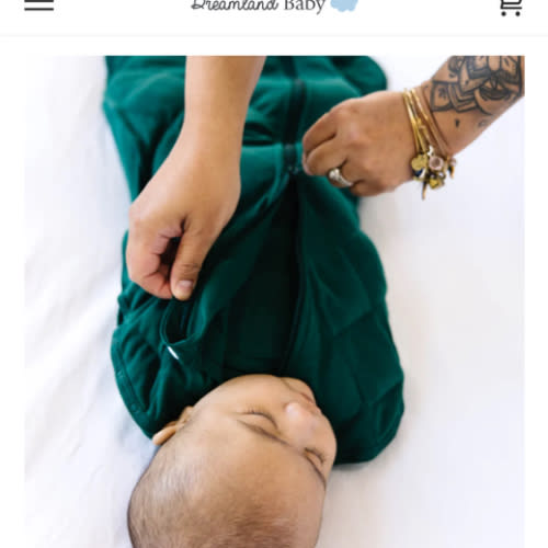 Weighted Swaddle: Dreamland Weighted Baby Swaddle | Dreamland Baby