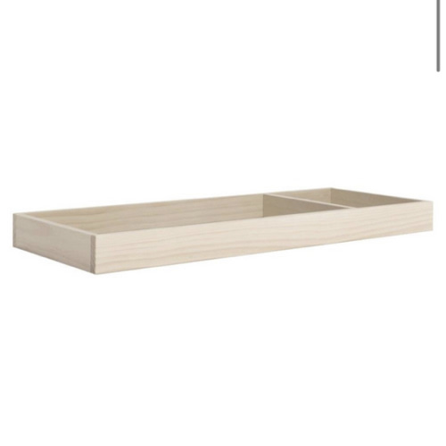 Babyletto Universal Wide Modern Washed Natural Pine Wood Removable Changing Tray