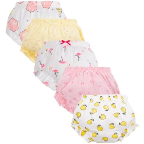 Diaper Cover - Baby Bloomers Cute Diaper Covers for Toddler Girls Underwear