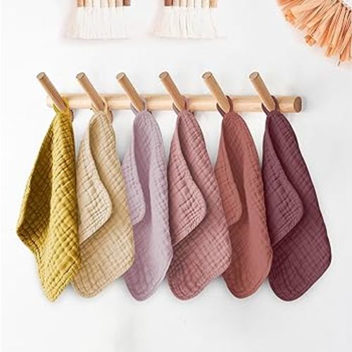 Amazon.com : Ease Cubs 12 Pack Muslin Washcloths for Baby - 100% Cotton Baby Wash Cloths for or Baby Face Body Comfy and Soft for Newborn Infants Kids Girls and Boys - 12"x12" - Slate, Grey and Navy Series : Baby