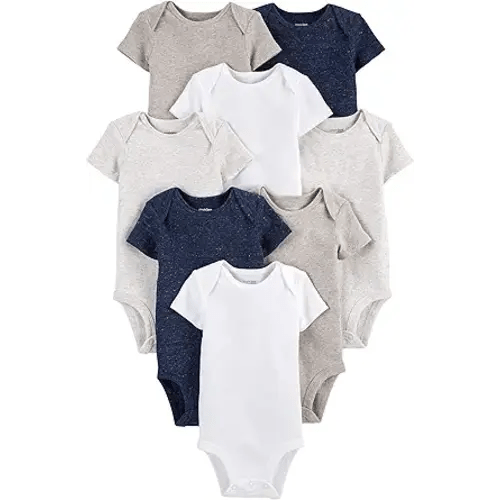 Simple Joys by Carter's unisex-baby 8-pack Short-sleeve Bodysuit