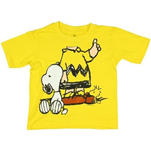 Peanuts Baby Boys' Charlie Headless Short Sleeve Tee