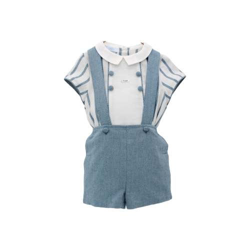Kale Boy 2-Piece Romper Set