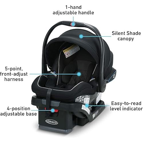 Graco SnugRide SnugLock LX Car Seat featuring TrueShield Technology