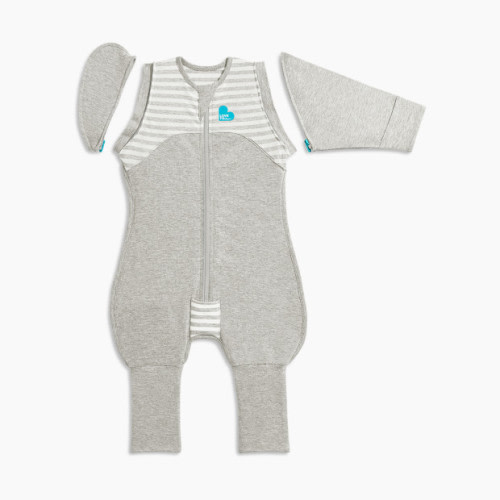 Love to Dream Swaddle Up Transition Suit Original 1.0 TOG - Grey, Medium
