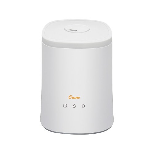 Crane 1.2 Gal. Cool Mist Top Fill Humidifier & Aroma Diffuser for Large Bedroom Air Room