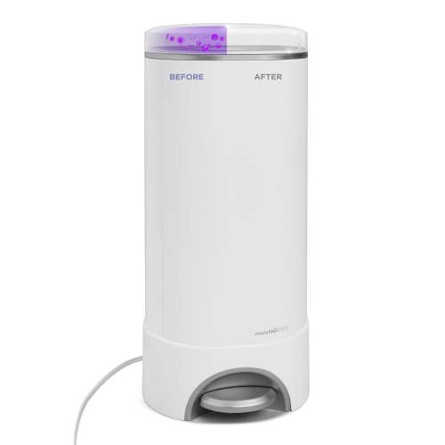 Munchkin UV Baby Diaper Pail with Refills, #1 in Odor Control, White
