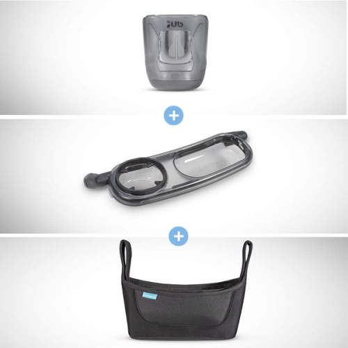 VISTA/CRUZ Accessory Bundle - Cup Holder/Snack Tray/Parent Carry-All