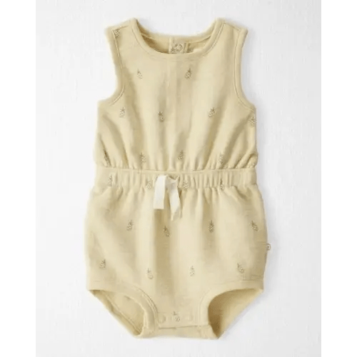 Baby Organic Cotton Pineapple-Print Romper - Little Planet | Carter's