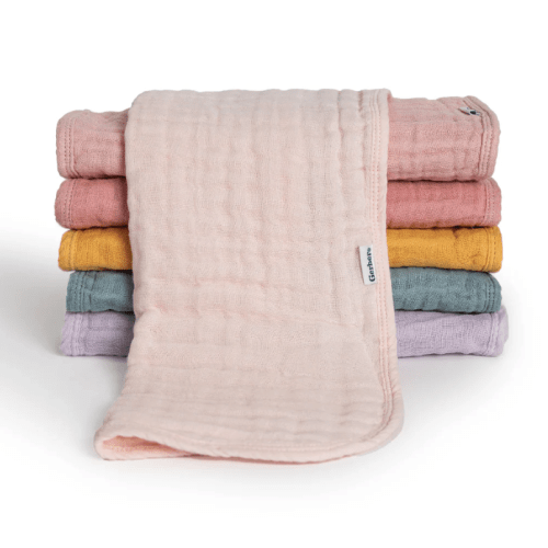 6-Pack Baby Girls Pastel Rainbow Muslin Burp Cloths – Gerber Childrenswear