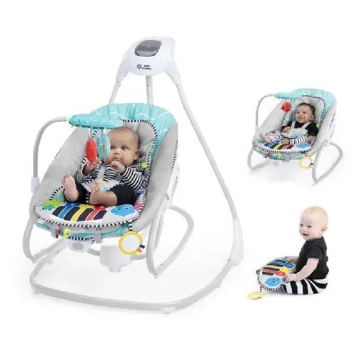Baby Einstein Kick To It 4-In-1 Musical Swing & Rocker | Baby Bunting AU