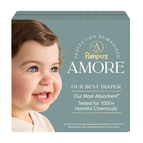 AMORE Diapers - 1 (82 Count)