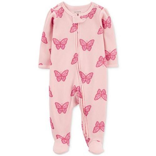Baby Boys and Baby Girls 2-Way Zip Sleep and Play Coverall