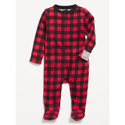 Snug-Fit 2-Way-Zip Footed One-Piece for Baby | Old Navy