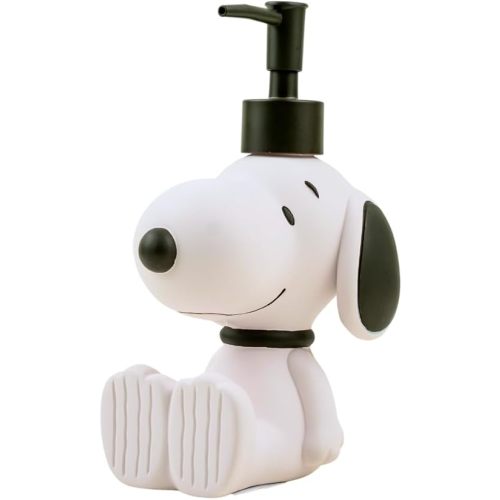 Collectibles Peanuts Snoopy Soap/Lotion/Hand Sanitizer Resin Pump Dispenser, 10.01 Ounces, (Officially Licensed Product) by Franco