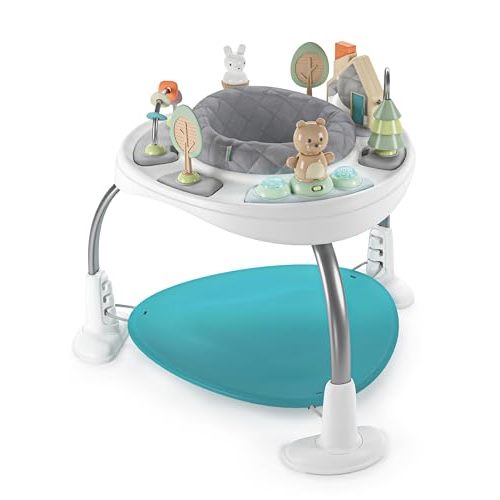 Ingenuity Spring & Sprout 2-in-1 Baby Activity Center (First Forest)