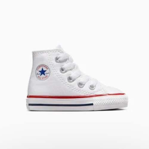 Chuck Taylor All Star White High Top Baby Shoe size 2