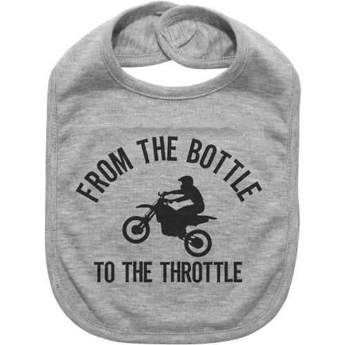 Dirt Bike Bib/From The Bottle To The Throttle/Motorcycle Bib/Super Soft/Sublimated Design