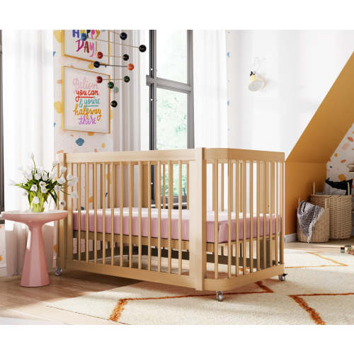 The Wave Crib | Convertible Crib To Toddler Bed | Nestig