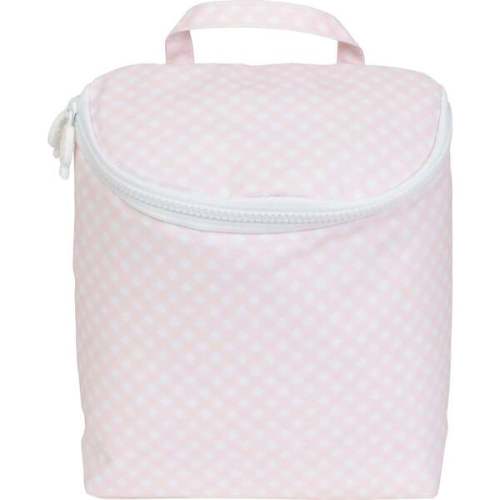 The Bottle Bag, Pink Gingham - Apple of My Isla | Maisonette