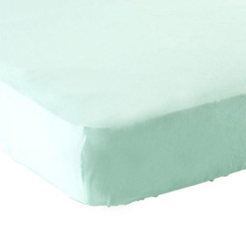 Luvable Friends Baby Fitted Crib Sheet, Mint Solid, One Size