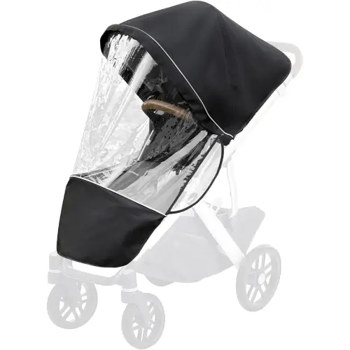 Performance Rain Shield, Rain Cover Fits for UPPAbaby Vista/Vista V2/Vista V3/Cruz/Cruz V2 Stroller, Protect from Wind/Rain/Snow/Dust, Air Vent Hole, Window with Zipper, Stroller Accessories